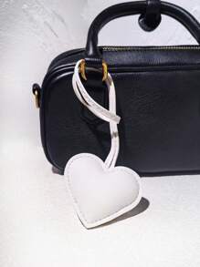 Creative Leather Heart Hand Rope Bag Pendant Exquisite PU Love Pendant Clothing Accessories Small Gifts Gifts For Her Gifts For Women