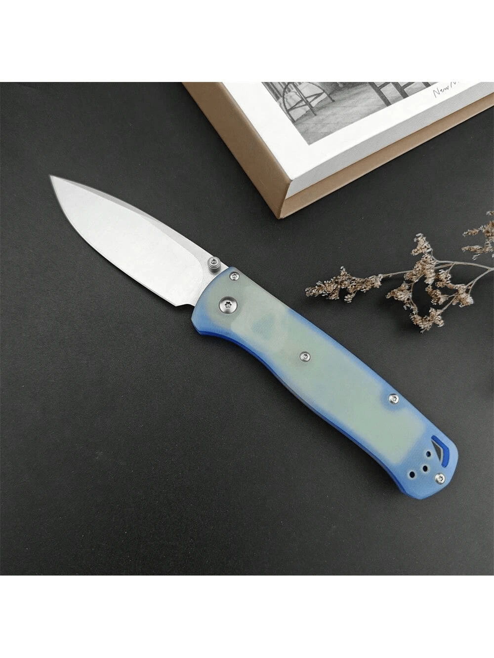 BM 535 Pocket Knife Tactical Folding Knife S30V Blade G10 Handle Outdoor Camping Knives - G10 手把 - H77 - 查看 1