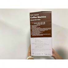 19 Bar Multicapsule Espresso Coffee Hine For   MIO Capsules Ground ESE Coffee Pods EM-308A - Black-UK1 - View 10