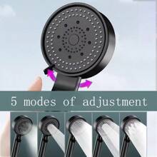 1pc Multi-Mode Pressurized Shower Head, Handheld Shower Head For Bathroom - Multicolor - View 4