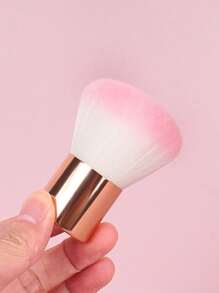 1Pc Mushroom Headed Nail Dust Cleaning Brush Foundation Makeup Brush Big Powder Brush Face Blush Brush For Daily Makeup Cleaner Brush For Nails Manicure Cleaning Tool Kabuki