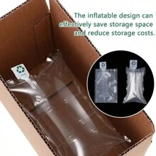 50pcs Inflatable Air Bubble Bags For Packaging, Cushion Boxes And Bags, Air Cushion Bags, Shoe Stuffing Bags, Storage Protective Bags, Transportation Protective Bags - White - View 9
