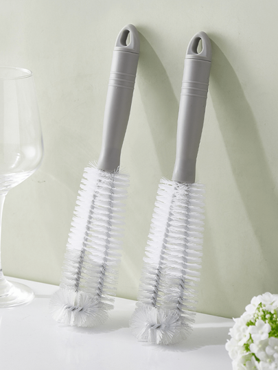 1pc Multi-Functional Long Handle Cup Brush, Home Cleaning Brush For Insulated Cups, Bottles, Glassware, Stemware, Kitchen Cleaning Essential