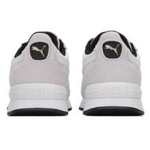 Puma R78 Nylon Retro 男鞋女鞋 情侶運動鞋復古時尚低筒休閒鞋板鞋 399250-11 - 彪馬白-灰色-金色 - 查看 5