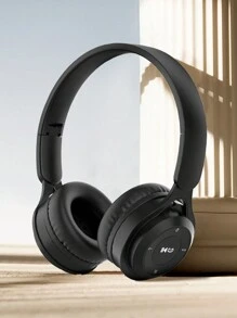 Wireless Over-Ear Headphones,With Microphone, HiFi Stereo Foldable Lightweight Headset, Volume Control Stereo 3.5mm Wire Headset For Deep Bass For Home Office Cellphone PC Ect.Christmas/Gifts/