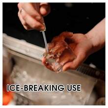 Personalized ICE PICK Wood Bartender Bar Custom Engraved Barware Bridesmaid Gifts For Her Women Mom Him Men Dad Home Houswarming Groomsmen - Multicolor - View 2