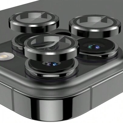 CSDZ 1Pack Black Hawk Eye Tempered Glass Lens Protector, Compatible With IPhone 11/12/13/14/15/16/16 Plus/16 Pro/16 Pro Max Series