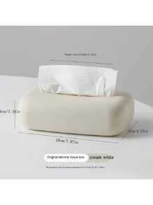 Funda suave y beige para caja de pañuelos, diseñada, impermeable y reutilizable, porta pañuelos húmedos para niños, para baño, cocina, hogar, mesa, decoración del hogar, organización y almacenamiento, decoración de habitación, accesorios de cocina, herramientas de cocina, organización de cocina, viaje, vacaciones, portapañuelos, portasalvilletas, reuniones familiares y decoración de mesa de cocina y comedor, accesorios decorativos del hogar, caja decorativa, regalo de boda para mujeres, artículo imprescindible para viajes y vacaciones de verano - Albaricoque - Ver 12