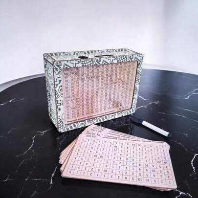Cofre Guardar Dinheiro Woodbox Japones KAKEBO DESAFIO DINHEIRO