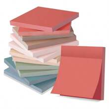 4 piezas de notas adhesivas creativas totalmente negras, blocs de notas reutilizables para estudiantes, suministros de oficina, recordatorios para planificadores