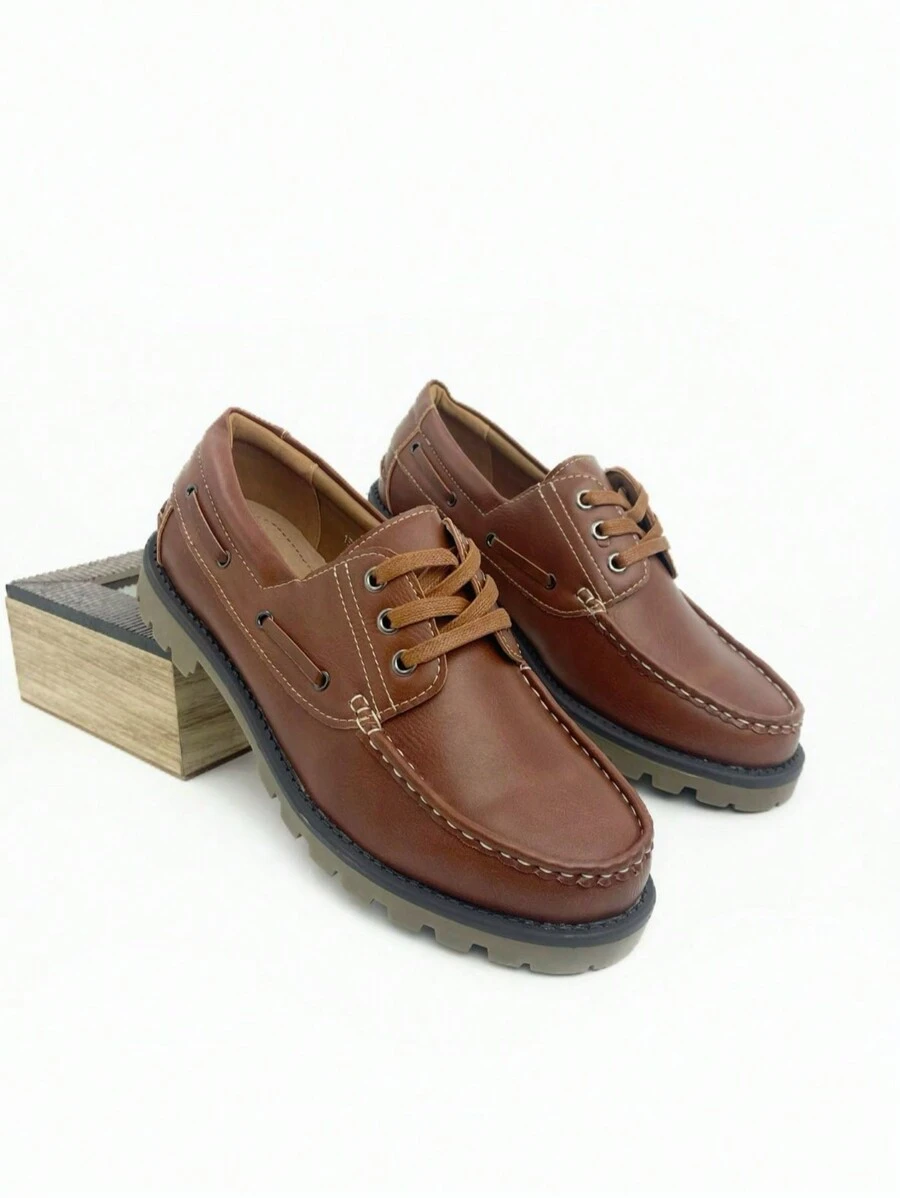 Dress Shoes - Camel - View 1