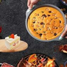 不粘硅胶烤盘，易脱模面包盘，适合自制面包、蛋糕、布朗尼，可用洗碗机清洗 - 蛋糕模具 - 查看 6