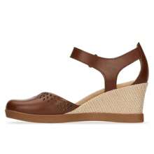 Flat Con Plataforma De 7.5 cm Confort Para Mujer Color Café - Café integral - Ver 4