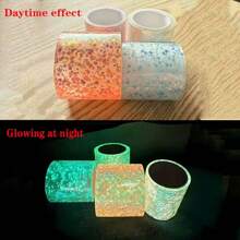 Nano Squeezy Gel, Bubble Blowing Cream Gel DIY, Glow-In-The-Dark Nano Tape, Children Scrapbooking Set, Glow-In-The-Dark Tape Set - Best Gift For Kids,Back To School - Multicolor - View 5