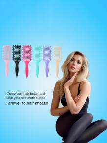 Designed By Candybrush Curl Defining Brush, 2024 New Curl Brush For Curly Hair Styling Brush, Shaping And Defining Curls Comb For Women Men Less Pulling And Curl Separation