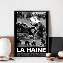 1 件 La Haine 电影海报无框海报俱乐部酒吧纸质复古海报墙面艺术画卧室书房贴纸无框 1 件无框歌手角色海报音乐海报帆布画墙面艺术画房间家居装饰帆布画 - 彩色 - 查看 8