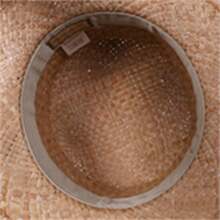 HATSON Ladies' Straw Hat Sun Hat Beach Visor Hat, Fashion Vacation Hat, SBRFEI2051BG