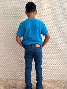 ROBLOX JEANS PANTS YOUTH JEANS INTERNAL ADJUSTMENT ON THE HIGHEST - Medium Wash - View 3