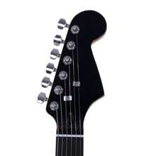 Guitarra eléctrica de tamaño completo de 39 pulgadas, estilo relámpago, para principiantes, con bolsa