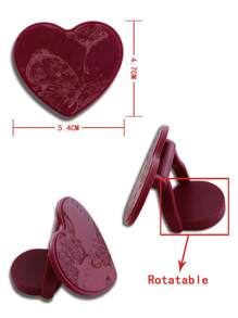 1pc Butterfly Pattern Design Camera Lens Protection Shock Proof Phone Case Compatible With Apple 11 Pro Max/12 Pro Max/13 Pro Max/14 Pro Max/15 Pro Max/16 Plus/16 Pro Max, Compatible With Redmi, Compatible With OPPO/Compatible With Realme, Compatible With VIVO, Compatible With Infinix, Compatible With Honor, One Plus Waterproof Anti-Fall Scratch Resistant,International Version, Not The Domestic Version - Burgundy - View 5