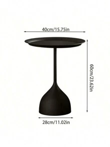 1pc Nordic Coffee Table Creative Sofa Small Round Table Multifunctional Corner Table Office Coffee Tables Wine Glass Table Bedroom Bedside Table Storage Rack