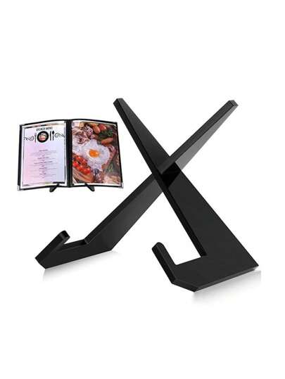 1 Peça Suporte Acrílico de Cardápio para Restaurante e Casa, Suporte de Exibição de Livro de Receitas de Cozinha, Suporte de Livro Suspenso para Quarto, Mesa, Tablet, iPads
