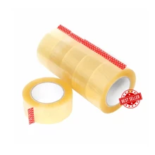 10/20/30 piezas Cinta Adhesiva Diurex 12mm X 33m Janel Corte Facil - Amarillo - Ver 1