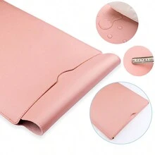 1Pc Witam Napa Advanced Texture Leather Laptop Sleeve Compatible With MacBook Pro/ Air/IPad/Surface/Laptop Case+1Pc Digital Storage Bag