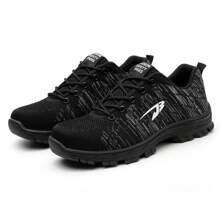 frysen Frysen chaussures de sécurité hommes femmes chaussures de travail chaussures légères à bout en acier baskets de travail antidérapantes respirantes avec embout en acier 35-48EU