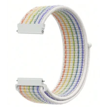 22mm Nylon Quick Release Bands Compatible With HUAWEI Compatible With Samsung Galaxy Watch 3 45mm/Galaxy Watch 46mm/Gear S3 Frontier/Classic/Garmin Venu 3/Venu 2/Vivoactive 4/Fossil Gen 6 44mm Bands For Women Men - 22mm - View 28