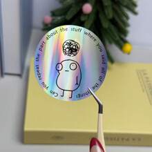 Pegatina de coche de rana confundida, vinilo brillante de PVC, calcomanía de humor negro, decoración resistente a la intemperie para portátil y botella, pegatina de coche, pegatina divertida, confundida, vinilo brillante, resistente a la intemperie, humor negro, decoración de botella y portátil