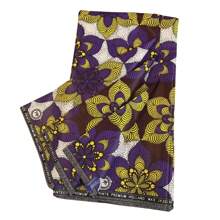 Super Africa Wax Print Fabric African Textile Batik Jacquard Weave Design Fabric For Sewng Cloth - Multicolor - View 6