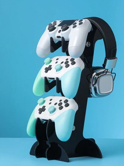 3 层通用控制器/耳机支架，兼容 PS4/Switch