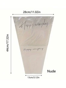 20pcs Waterproof Kraft Paper Flower Wrappers - Perfect For DIY Wedding, Birthday & Valentine's Day Bouquets - Multicolor - View 8