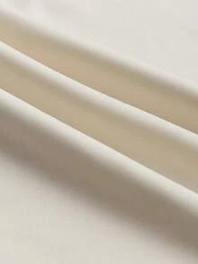 Women's Elegant Solid Color Tie-Shoulder Sleeveless Minimalist Short Shift Dress, Light-Colored