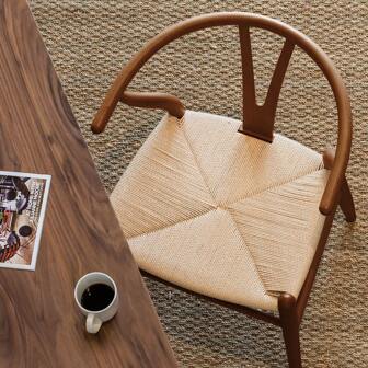 2 Packs Of Solid Wooden Dining Wishbone Chairs Limited Offer