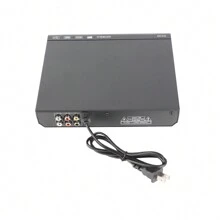 Dvd Player Hd 1080p For Tv With USB Av 100-240v - 黑色 - 查看 3