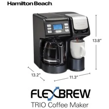 FlexBrew Trio Coffee Pod/12-Cup/Single Serve Coffee Maker