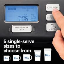 FlexBrew Trio Coffee Pod/12-Cup/Single Serve Coffee Maker