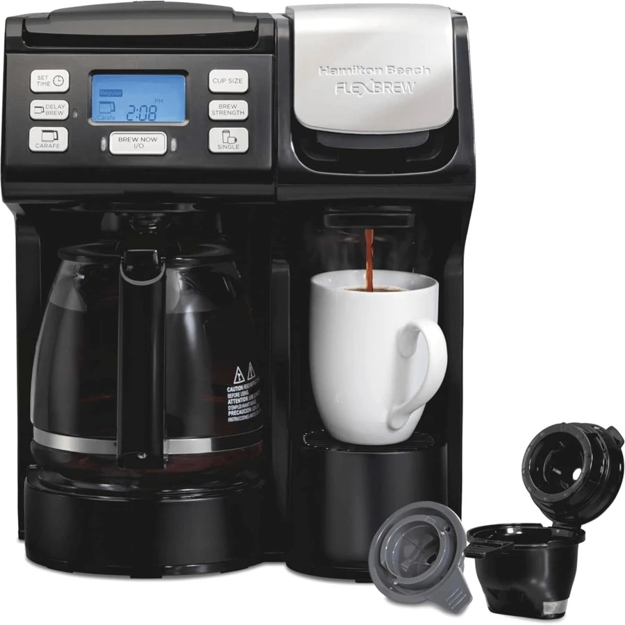 FlexBrew Trio Coffee Pod/12-Cup/Single Serve Coffee Maker