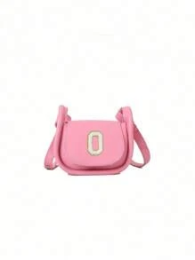 A Mini Casual, Versatile And Simple Solid Color Diy Pu Material Diagonal Shoulder Bag With 26 A-Z Letters. You Can Think Of It As A Lipstick Coin Purse That Be Worn On One Or Cross-Body. Suitable For Teen To Use When School, Traveling Shopping. Christmas, Thanksgiving, Valentine's Day, Friday Gifts. The Best Gift. - Multicolor - View 43