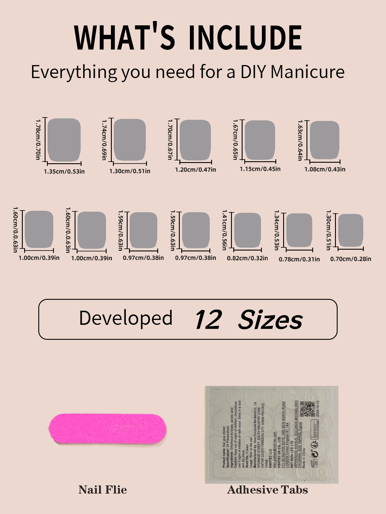 1 Box 24pcs Short Rectangle Middle-East Style Fashion Press-On Nails With Pink Flower Pattern And Glitter Trim, Suitable For Women Party, Festival Occasions And Daily Gathering, Includes 1 Nail File & 1 Jelly Gel Nail Decoration