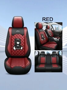 New 5-Seater Waterproof And Comfortable Full Coverage Car Seat Cushion, All Season Use