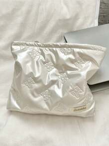 1pc Makeup Bag Korean Quilted PU Love Cosmetic Bag Waterproof, Lipstick Pack, Women Bags For Make Up, Small Bag Storage Makeup Case, Travelling Bags For Ladies, Pencil Case Daily Big Large Capacity Makeup Brushes Holder Travel Toiletry Bag Organizer Make Up Bag, Pencil Pouch Bags, Makeup Bag, Vanity, Make Up Bag, Storage, Makeup Organizer, Makeup Bags, Toiletry Bag, Desk Organiser, Cosmetic Bag, Makeup Pouch, Make Up Pouch, Make Up Bag, Vanity, Make Up Pouch, Pouch Bag, Small Makeup Bag, Cosmetic Bag, Large Capacity, Large Makeup Bag,Christmas Gifts,Pouch,Travel,Gifts For Women Travel Essential,Pouch,Clutch / Small Handbag, Makeup Organizer,Makeup Organize,Pouch,Brush Holder,Mini Pouch,Large Capacity Pouch,Gifts For Women,Christmas Gifts,Gift Ideas For Women - Multicolor - View 10