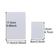 50 张白色仿珍珠卡涂鸦纸珠光卡纸、个性化印刷邀请卡、桌名卡、菜单卡、DIY 贺卡、明信片、绘画、闪卡/文字留言卡、艺术和手工纸板、圣诞节 - 50pcs - 查看 6