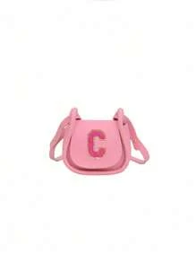 A Mini Casual, Versatile And Simple Solid Color Diy Pu Material Diagonal Shoulder Bag With 26 A-Z Letters. You Can Think Of It As A Lipstick Coin Purse That Be Worn On One Or Cross-Body. Suitable For Teen To Use When School, Traveling Shopping. Christmas, Thanksgiving, Valentine's Day, Friday Gifts. The Best Gift. - Multicolor - View 40