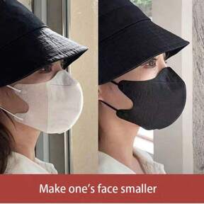 10片/100片夏季一次性口罩女款高诱惑级别3D立体白脸小巧独立包装和女款一样，白色口罩材质无染色无异味，黑色口罩应该是染色的，可能会有轻微异味属于正常现象，使用前可以通风一段时间。