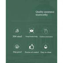 1pc Premium Glass Oil Sprayer - PVC-Free, Suitable For Grilling And Kitchen Use - View 5