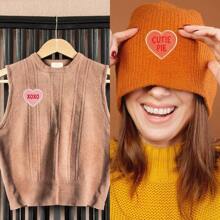 8pcs Heart Shaped Iron On Patches Cute Heart Colorful Embroidered Sew On Love Applique Patches DIY Accessories For Jeans Dress Clothing Repair And Decoration