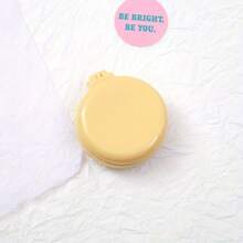 5pcs/Set Round Mini Air Cushion Comb, Mini Portable Hairdressing Comb, Foldable Hair Comb With Makeup Mirror, Suitable For Travel Home Outgoing Use, Random Color,Hair Clips,Hair Accessories - Multicolor - View 9